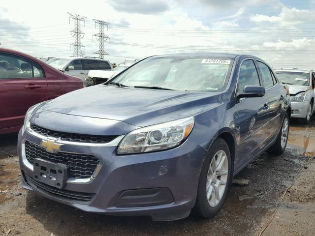 1G11C5SL6FF244010 - 2015 CHEVROLET MALIBU 1LT 蓝色 照片 2