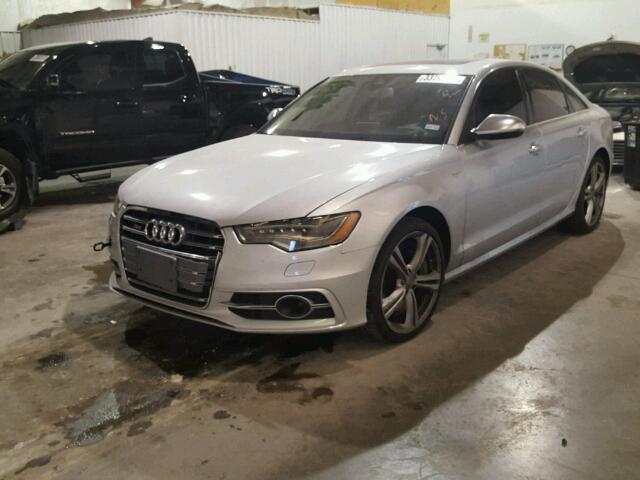 WAUJ2BFC9DN082036 - 2013 AUDI S6 SILVER photo 2