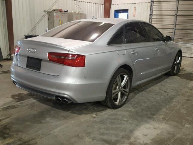 WAUJ2BFC9DN082036 - 2013 AUDI S6 SILVER photo 4