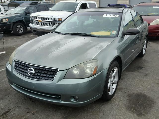 1N4BL11D45C221622 - 2005 NISSAN ALTIMA SE GREEN photo 2