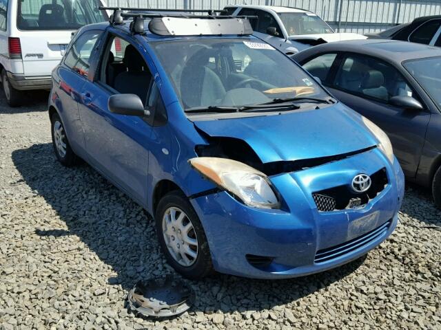 JTDJT923275066764 - 2007 TOYOTA YARIS BLUE photo 1