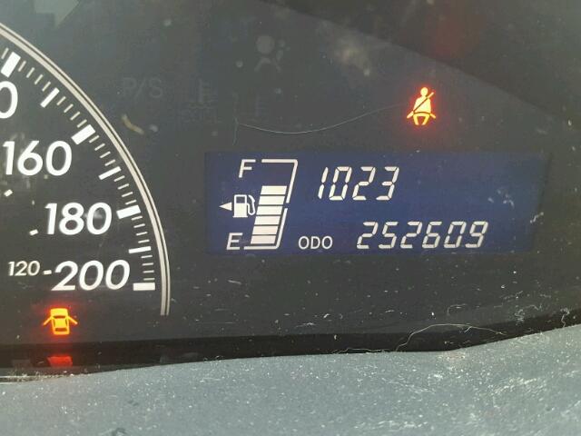 JTDJT923275066764 - 2007 TOYOTA YARIS BLUE photo 8