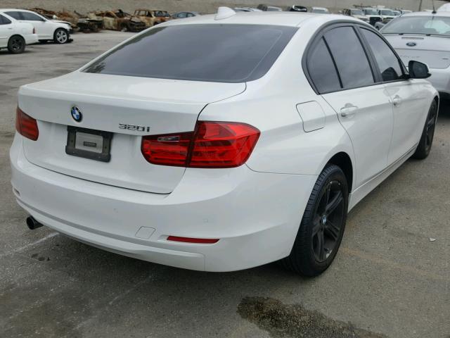 WBA3B1C57FK137256 - 2015 BMW 320 I WHITE photo 4