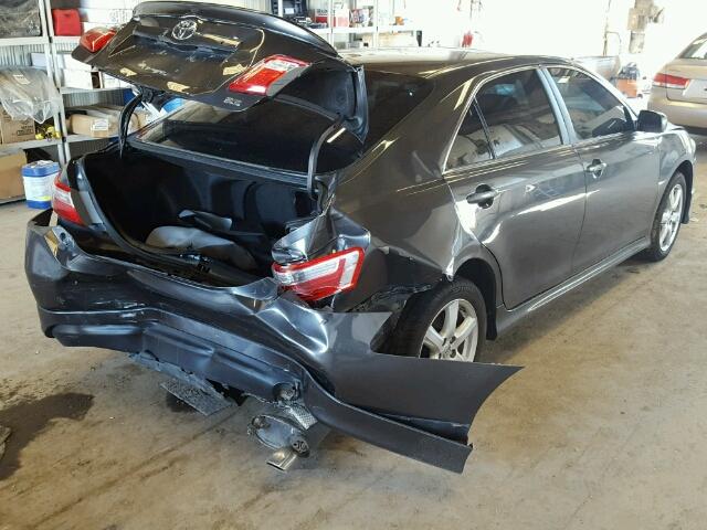 4T1BE46KX9U823627 - 2009 TOYOTA CAMRY GRAY photo 4