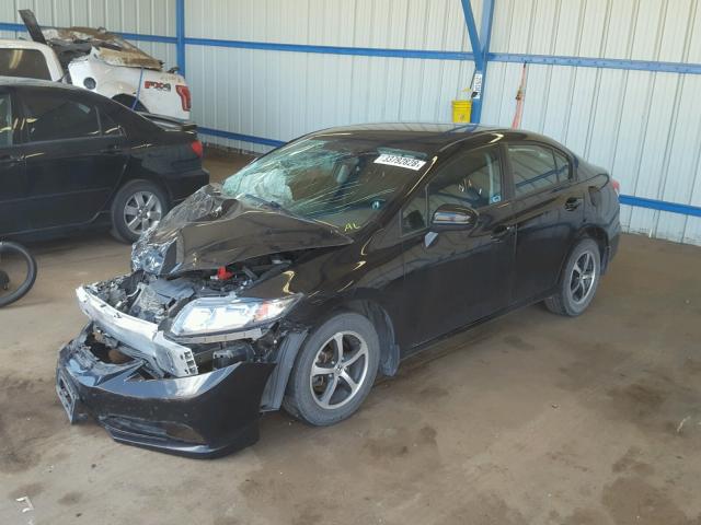 2HGFB2F72FH512241 - 2015 HONDA CIVIC SE BLACK photo 2