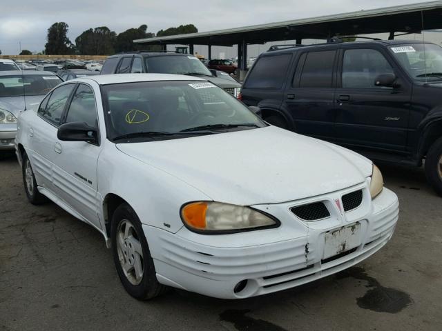 1G2NF52E3YC561057 - 2000 PONTIAC GRAND AM S თეთრი ფოტო 1