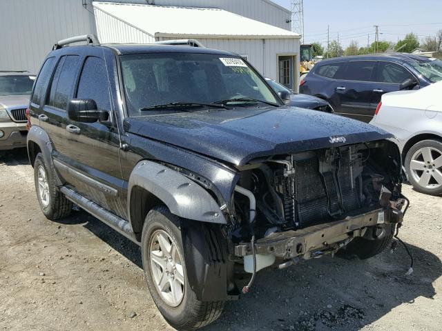 1J4GL38K15W726557 - 2005 JEEP LIBERTY RE BLACK photo 1