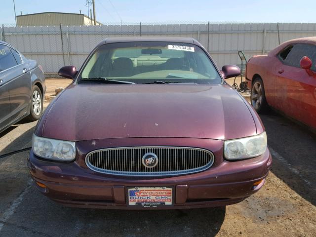 1G4HP54K944177518 - 2004 BUICK LESABRE CU BURGUNDY photo 9