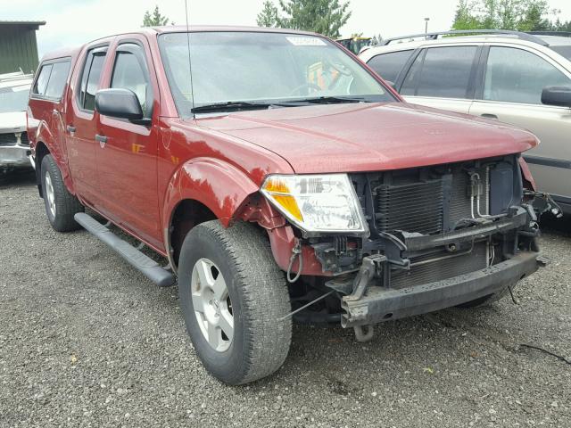 1N6AD09W88C414263 - 2008 NISSAN FRONTIER C RED photo 1