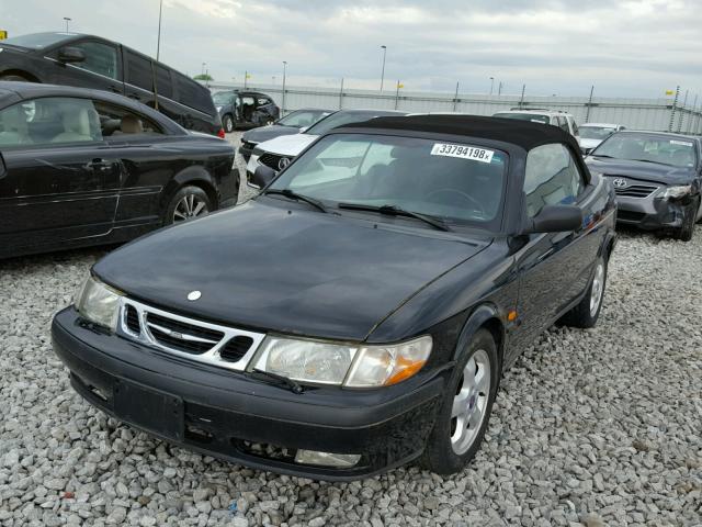 YS3DD78H0Y7009463 - 2000 SAAB 9-3 BLACK photo 2