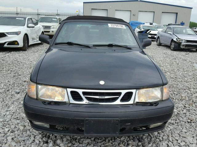 YS3DD78H0Y7009463 - 2000 SAAB 9-3 BLACK photo 9