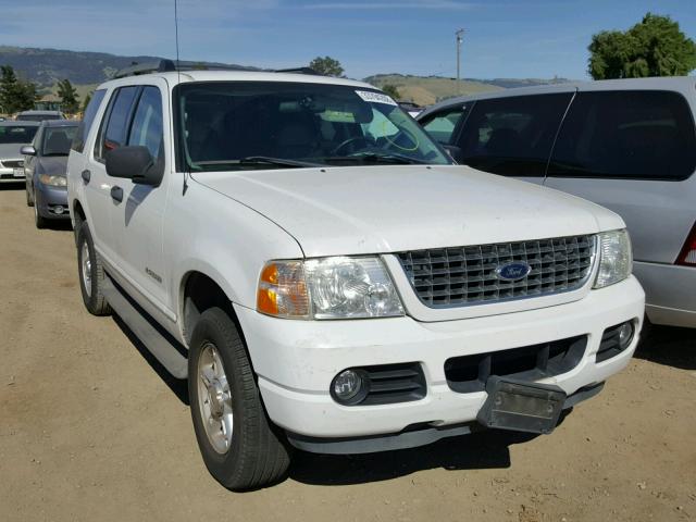 1FMZU63W55ZA01982 - 2005 FORD EXPLORER X WHITE photo 1