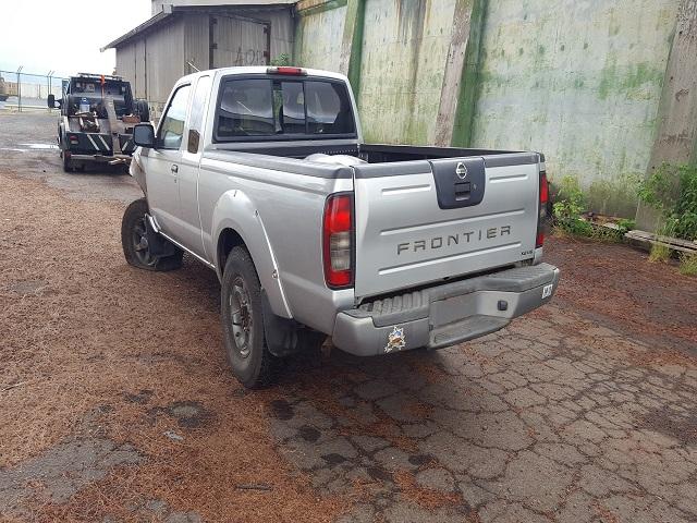 1N6ED26T24C431190 - 2004 NISSAN FRONTIER X SILVER photo 3