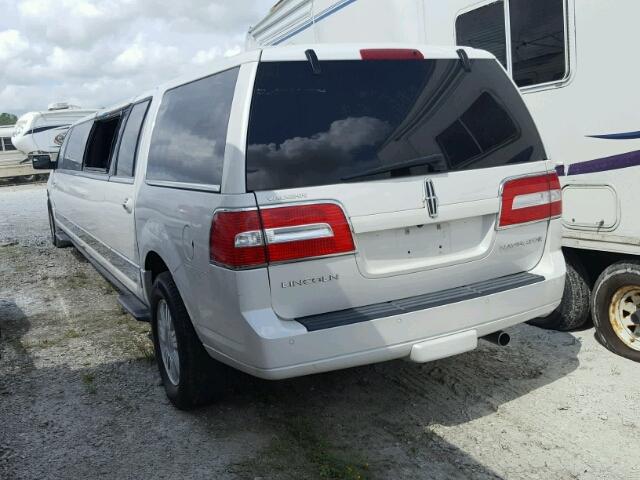 5LDJJ3H50EEL05889 - 2014 LINCOLN NAVIGATOR 白色 照片 3