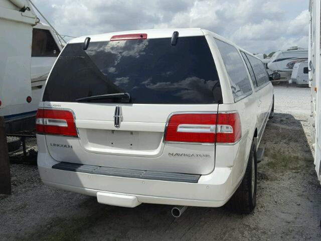 5LDJJ3H50EEL05889 - 2014 LINCOLN NAVIGATOR 白色 照片 4