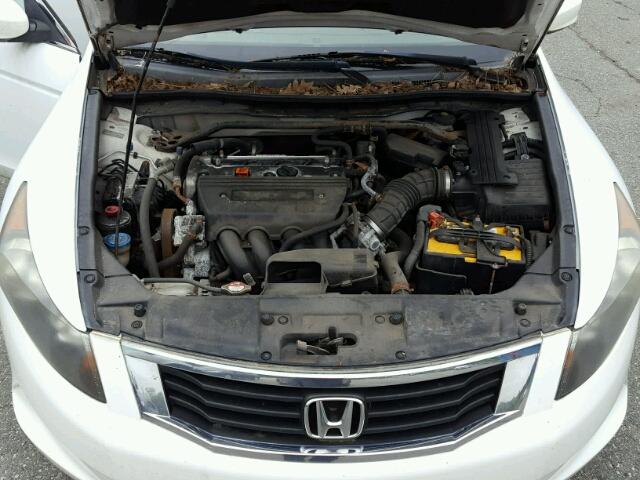 1HGCP26848A036055 - 2008 HONDA ACCORD EXL WHITE photo 7