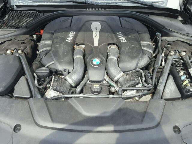 WBA7F2C54GG416423 - 2016 BMW 750 XI BLACK photo 7