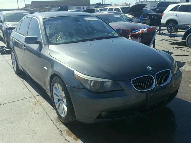 WBANF33537CW69205 - 2007 BMW 525 XI GRAY photo 1