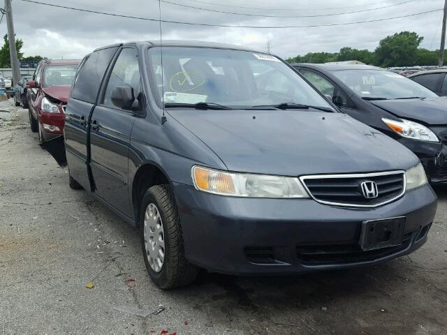 5FNRL18504B066401 - 2004 HONDA ODYSSEY LX BLACK photo 1