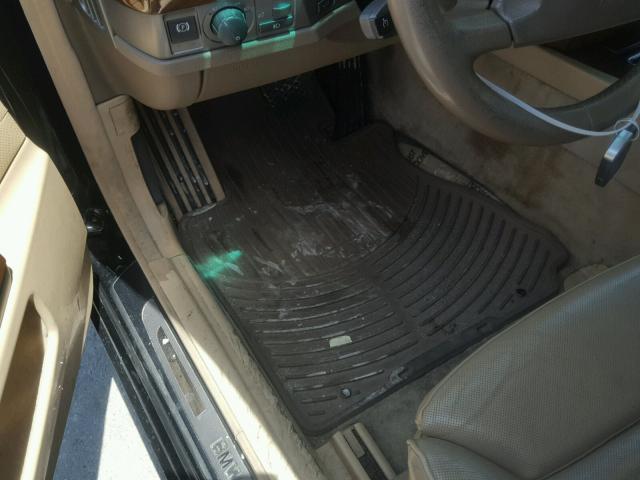 WBAGN63545DS56066 - 2005 BMW 745 LI أسود صورة 9