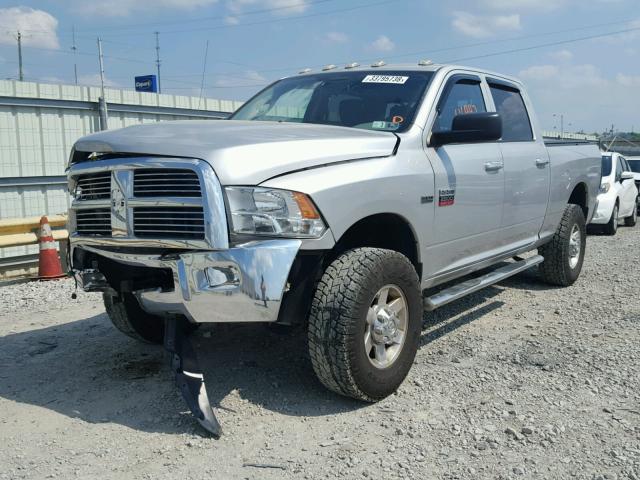 3C6TD5DT9CG336322 - 2012 DODGE RAM 2500 S GRAY photo 2