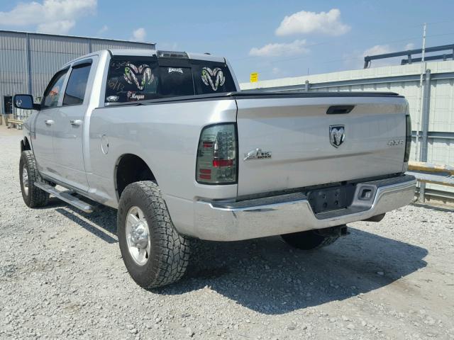 3C6TD5DT9CG336322 - 2012 DODGE RAM 2500 S GRAY photo 3