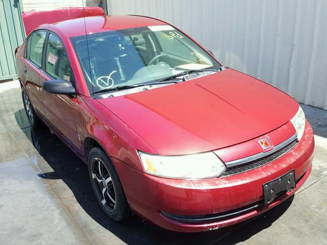 1G8AF52F24Z144162 - 2004 SATURN ION LEVEL RED photo 1