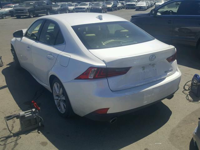 JTHBA1D27G5012875 - 2016 LEXUS IS 200T WHITE photo 3