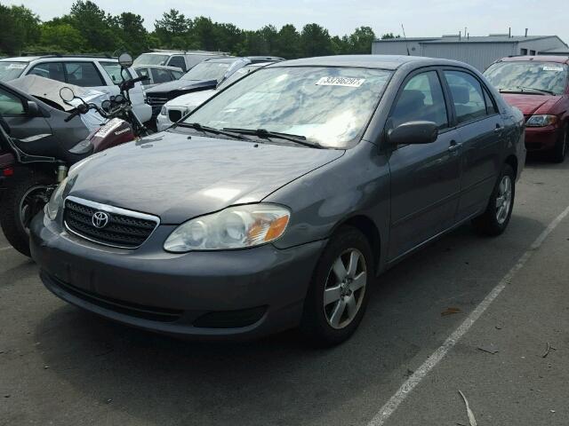 2T1BR32E56C560765 - 2006 TOYOTA COROLLA CE GRAY photo 2