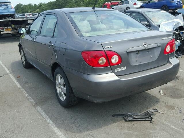 2T1BR32E56C560765 - 2006 TOYOTA COROLLA CE GRAY photo 3