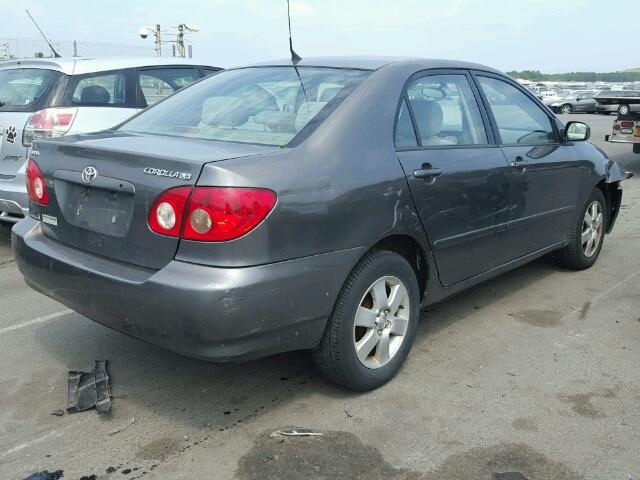 2T1BR32E56C560765 - 2006 TOYOTA COROLLA CE GRAY photo 4