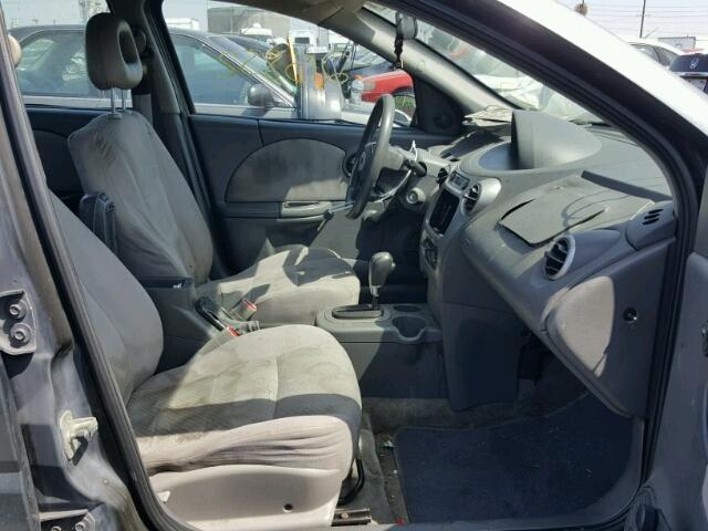 1G8AJ52F85Z129214 - 2005 SATURN ION LEVEL GRAY photo 5