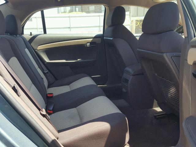 1G1ZG57B694161121 - 2009 CHEVROLET MALIBU LS TEAL photo 6