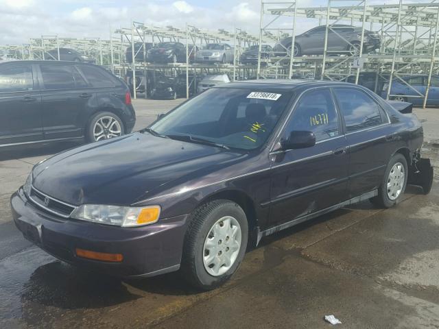 1HGCD5607VA172180 - 1997 HONDA ACCORD PURPLE photo 2