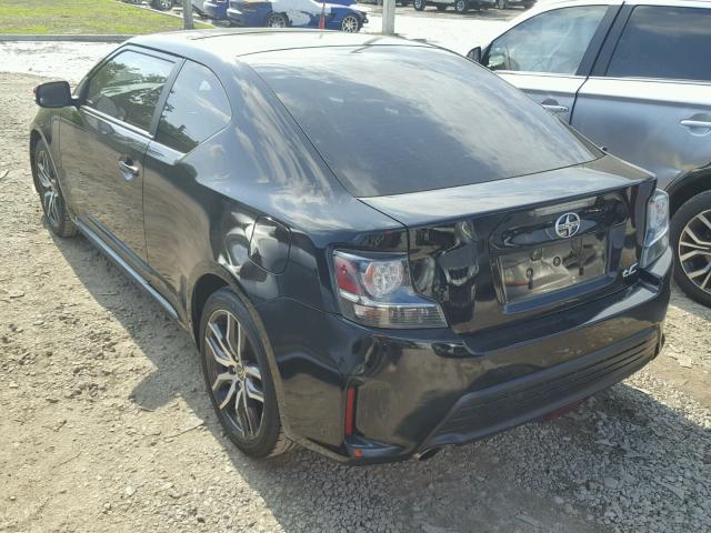 JTKJF5C78E3078890 - 2014 TOYOTA SCION TC 黑色 照片 3