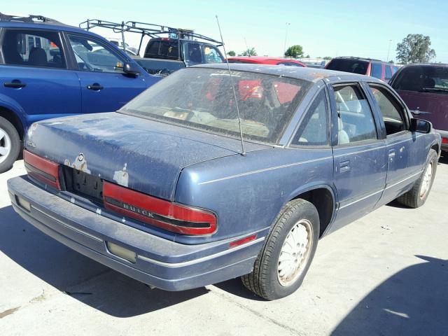 2G4WB55L1R1435109 - 1994 BUICK REGAL CUST BLUE photo 4