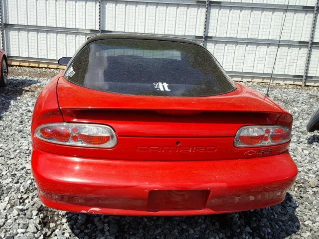 2G1FP22P2V2155398 - 1997 CHEVROLET CAMARO Z28 RED photo 10