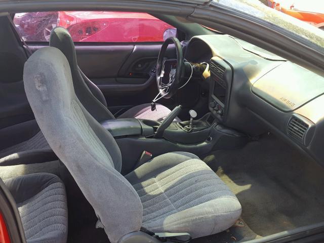 2G1FP22P2V2155398 - 1997 CHEVROLET CAMARO Z28 RED photo 5