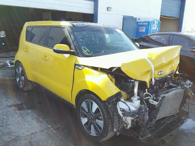 KNDJX3A55F7170673 - 2015 KIA SOUL ! YELLOW photo 1