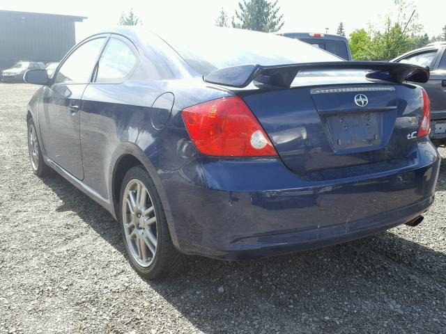 JTKDE177060066366 - 2006 TOYOTA SCION TC 蓝色 照片 3