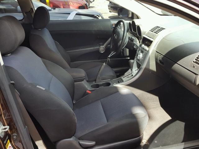 JTKDE167780272191 - 2008 TOYOTA SCION TC 勃艮第红 照片 5
