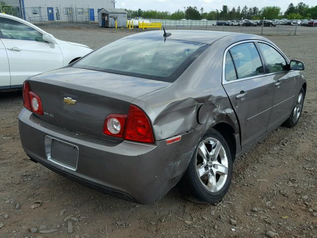 1G1ZB5EB2AF298633 - 2010 CHEVROLET MALIBU LS 棕色 照片 4
