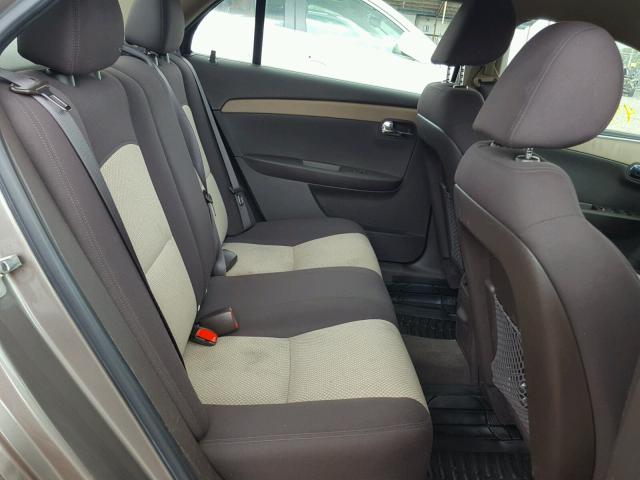 1G1ZB5EB2AF298633 - 2010 CHEVROLET MALIBU LS 棕色 照片 6