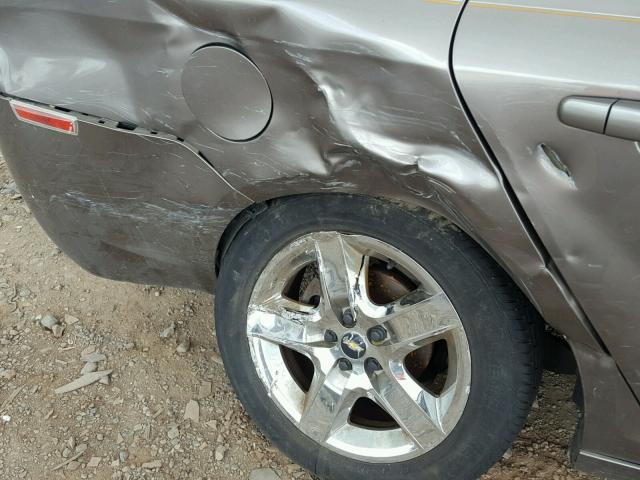 1G1ZB5EB2AF298633 - 2010 CHEVROLET MALIBU LS 棕色 照片 9