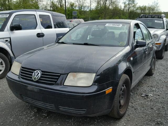 3VWRK69M83M173077 - 2003 VOLKSWAGEN JETTA GL BLACK photo 2