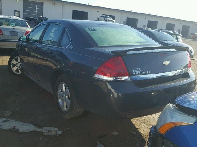 2G1WT57NX91137442 - 2009 CHEVROLET IMPALA 1LT CHARCOAL photo 3