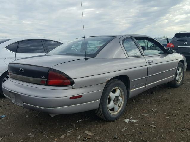 2G1WW12M5V9209416 - 1997 CHEVROLET MONTE CARL 灰色 照片 4