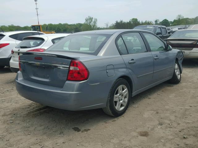 1G1ZT58N27F174213 - 2007 CHEVROLET MALIBU LT BLUE photo 4