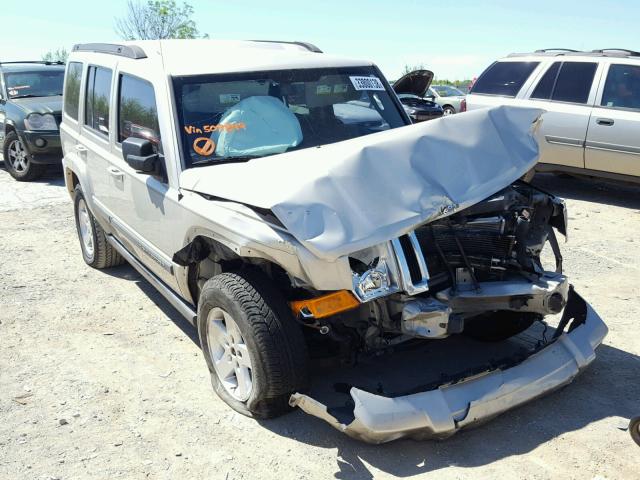 1J8HG48K89C509849 - 2009 JEEP COMMANDER SILVER photo 1