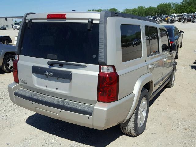 1J8HG48K89C509849 - 2009 JEEP COMMANDER SILVER photo 4